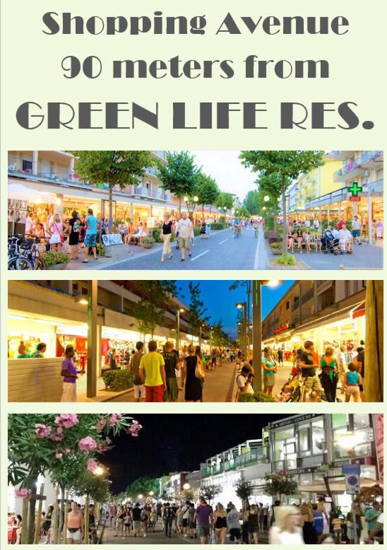 Green Life Wohnungen Direkt Am Strand Бибионе Экстерьер фото